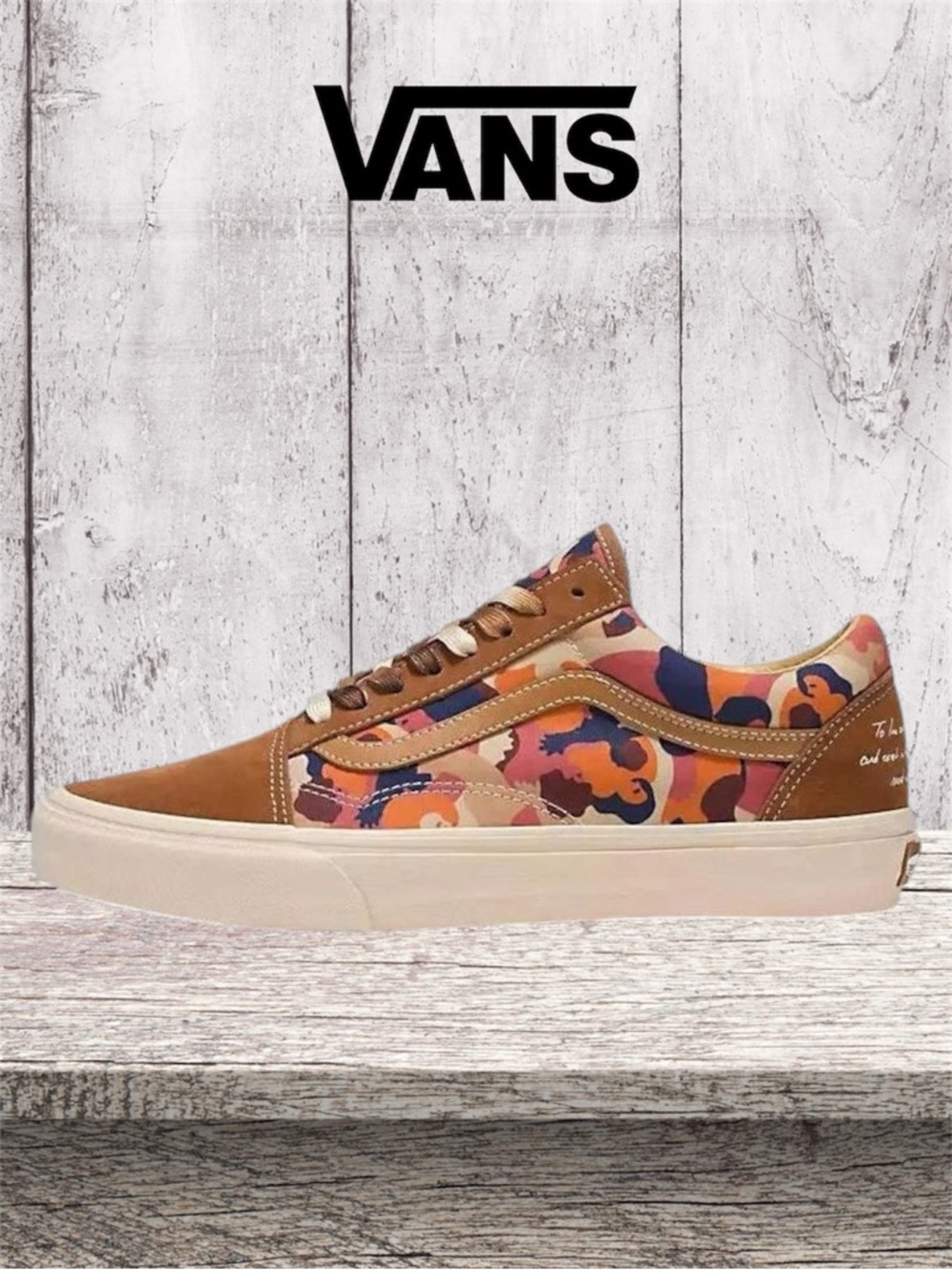 NEW Vans x Queer Poets Old Skool ‘Tyris Winter’ Suede Sneakers - Men’s 7.5